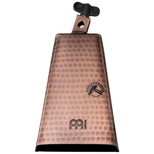 Image 3 - Meinl Percussion 8" Hammered Cowbell, Hand brushed copper, Timbales Cowbell Big Mouth - STB80BHH-C